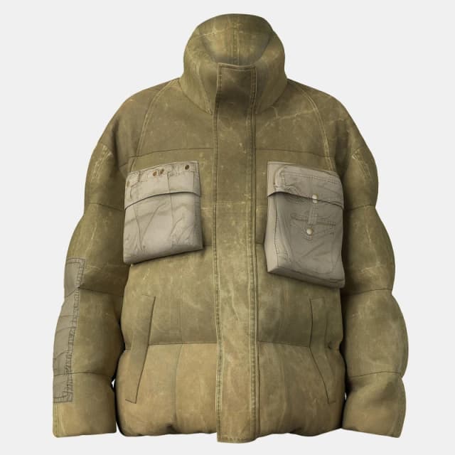 Diesel Mens Rolfs Giac Softshell Jacket Ivy Green male S (46)