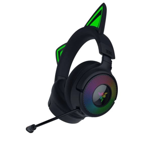 Razer Razer Kraken Kitty V3 Pro Headset Wired & Wireless Head-band Gaming USB Type-A Bluetooth Black RZ04-05170300-R3M1