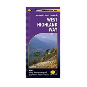 West Highland Way XT40 2008 Sheet map, folded