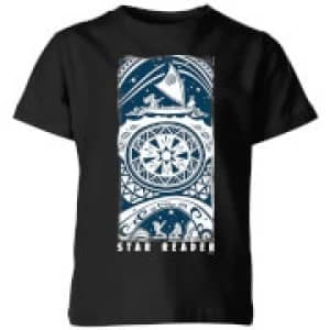 Moana Star Reader Kids T-Shirt - Black - 3-4 Years