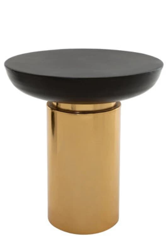 Orsina Premier Housewares Black And Gold Side Table