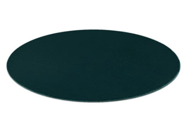 RugsX Modern Washing Carpet Lindo Circle Emerald Green, Anti-Slip, Shaggy Circle 100 Cm