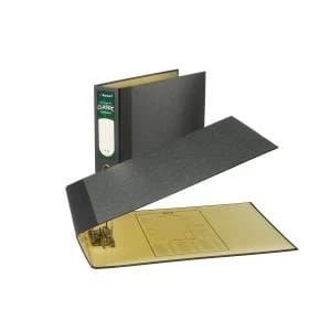 Rexel Classic A3 Oblong Lever Arch File BlackGreen Pack 2 27297AC