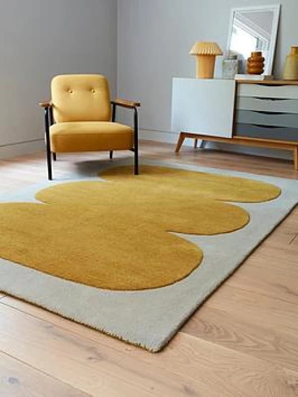 Asiatic Canvas 200X290Cm 04 Sculpt Rug, Orange CANV2002900004