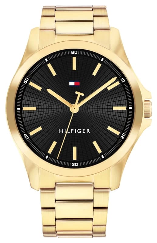 Tommy Hilfiger 1792241 BRUCE Three-Hand Quartz (42mm) Black Watch