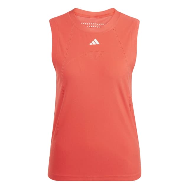 adidas Tennis Pro Climacool+ Match Tank Top - Red Red XS