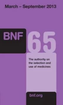 Bnf 65 by British Medical Association Paperback
