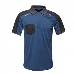 Regatta Offensive Wicking Polo Tshirt - Blue Wing
