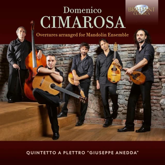 Domenico Cimarosa: Overtures Arranged for Mandolin Ensemble CD / Album