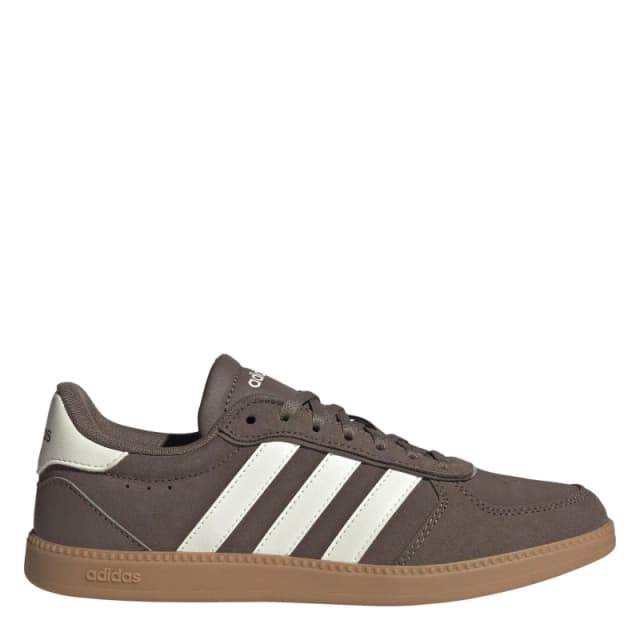 adidas Breaknet Sleek Suede Womens Shoes Low Trainers 4 (36.7) Brown 27368205240