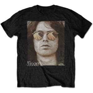 The Doors - Jim Face Mens Large T-Shirt - Black
