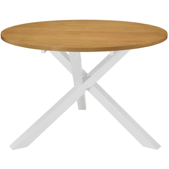 VIDAXL Dining Table White 120x75cm mdf Vidaxl 8719883562780