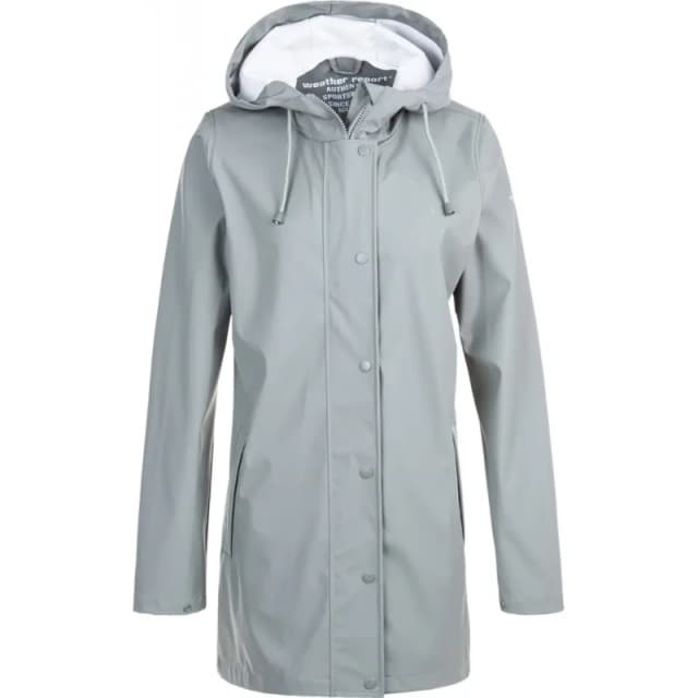 Weather Report Womens waterproof jacket Weather Report Petra Gris Female 36