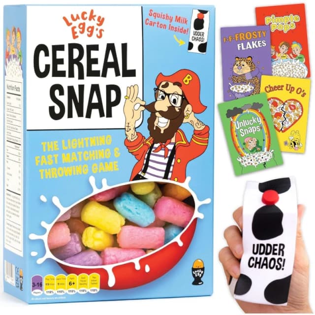 Character Lucky Egg Cereal Snap: The Lighting Fast Matching & Throwing Game Multi unisex One Size