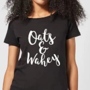 Oats and Wahey Womens T-Shirt - Black - 3XL - Black