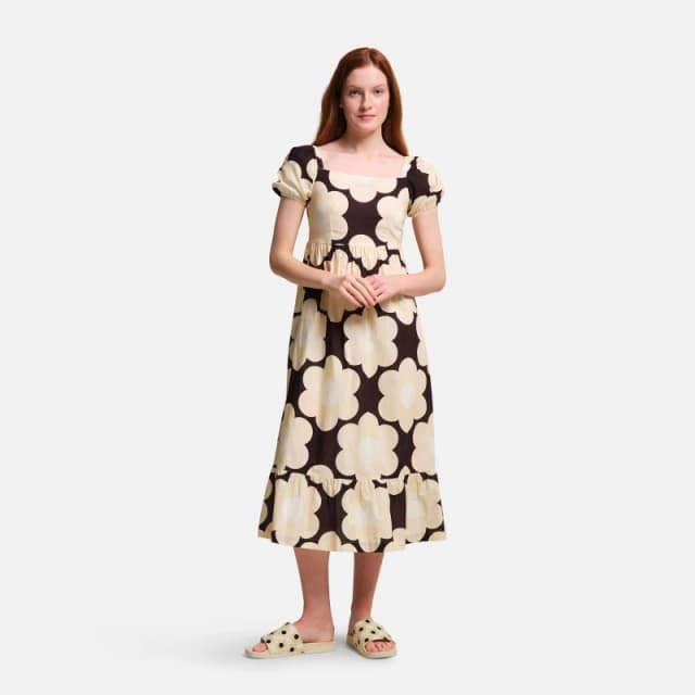 Regatta 'Orla Kiely' Midi Summer Dress Black