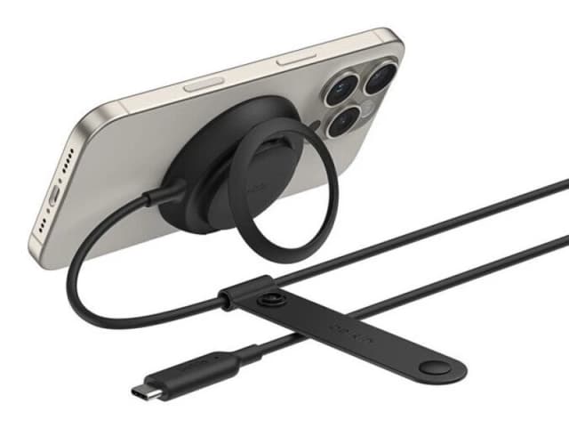 Belkin WIA014MYBK mobile device charger Smartphone, Headphones Black USB Wireless charging Fast charging Indoor WIA014MYBK