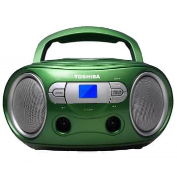 Toshiba Portable CD Boombox - Green