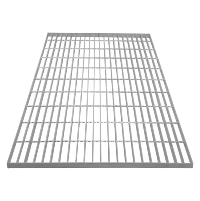 MonsterShop Galvanised Grating Floor Forge Walkway Mesh Panel Grid Drainage 100Cm X 80Cm X 3Cm