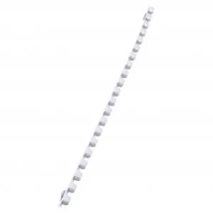 GBC Economy Binding Comb A4 6mm White 100