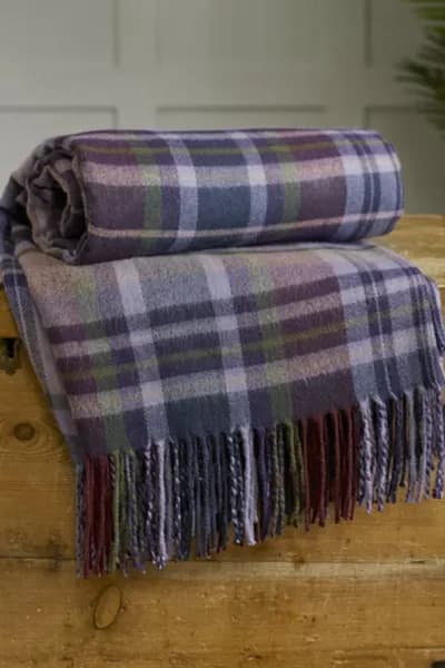 Ashewell Check Acrylic Throw 140 x 185cm