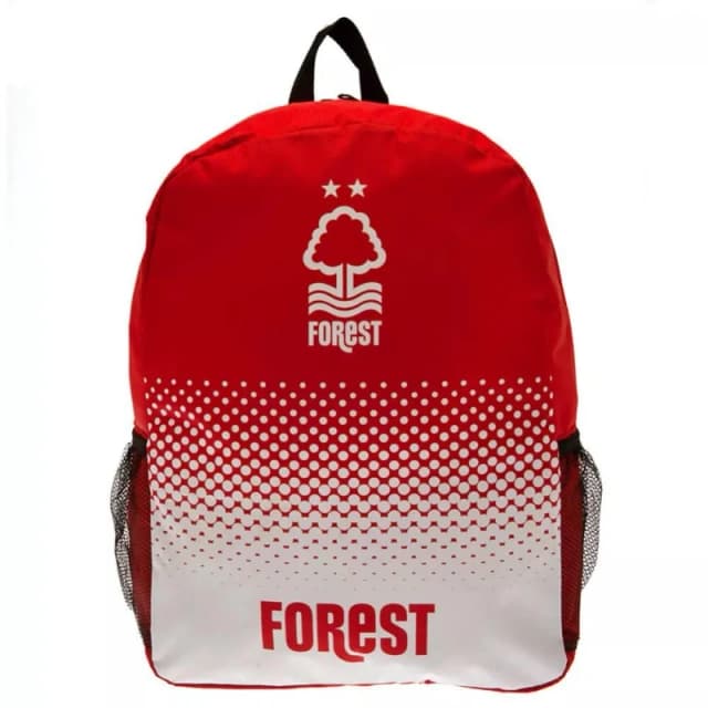 Nottingham Forest FC Mens Fade Backpack in Red Red Male