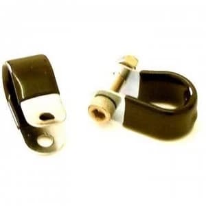 TORTEC P-Clips -BLACK 22mm