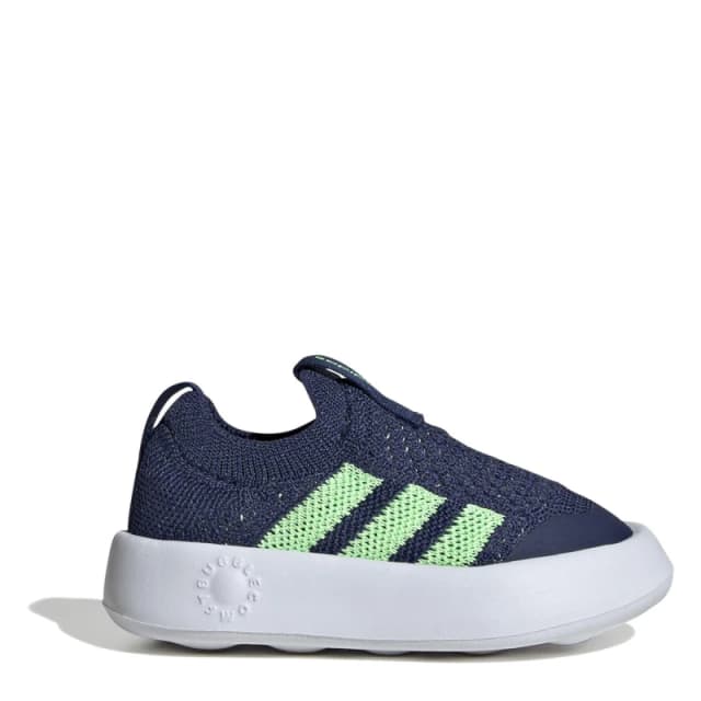 adidas Bubblecomfy Shoes Infants DrkBlu/Lime male C7 (24)