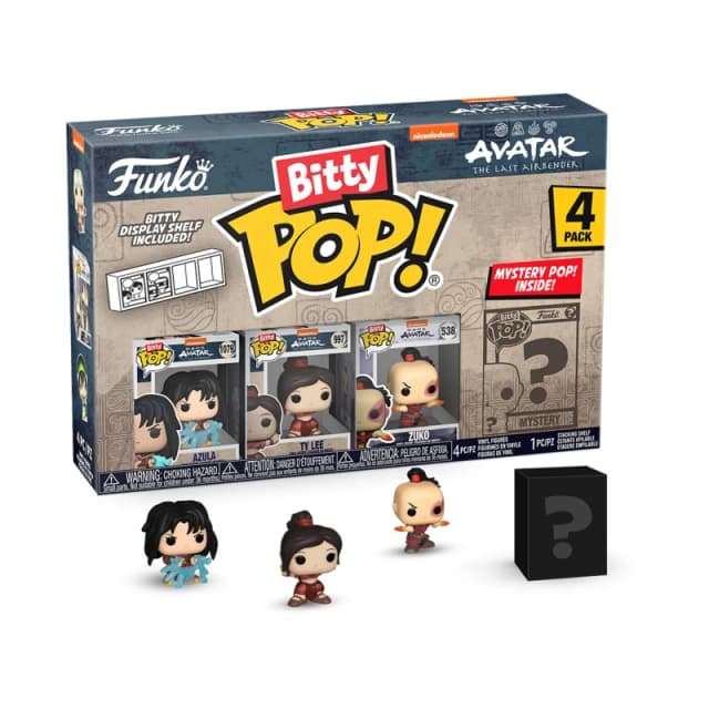 Funko POP Vinyl Bitty Avatar Azula 4 Pack