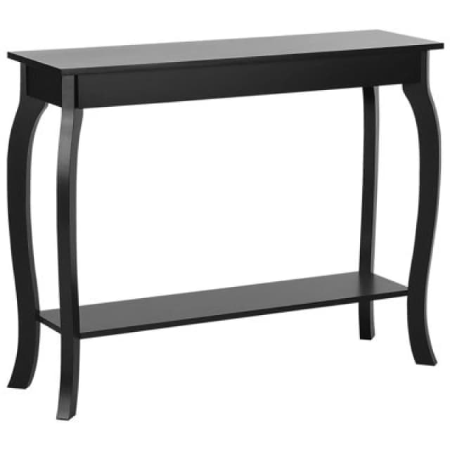Beliani Traditional Console Table Hartford Black