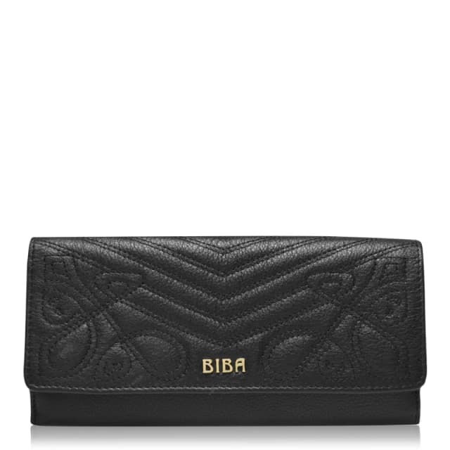 Biba BIBA Leather Maxine Purse Black female One Size
