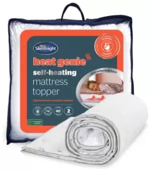 Silentnight Heat Genie Self-Heating Mattress Topper - Single