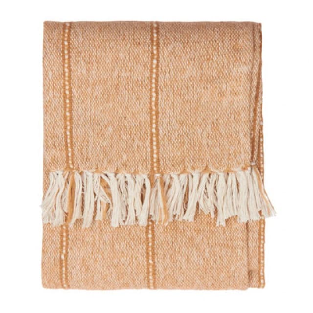 Yard Hedon Woven Indoor/Outdoor Throw in Natural Size: 130cm x 180cm Natural Unisex 130cm x 180 cm