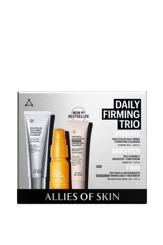 Allies of Skin Daily Firming Anti Ageing Trio Skincare Kit
