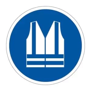 'hi Viz Symbol' Floor Graphic (400mm Dia)