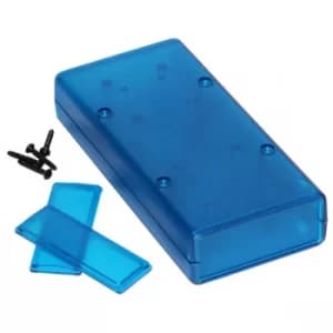 Hammond 1593XTBU Instrument Case GPABS 140 x 66 x 28mm Translucent...