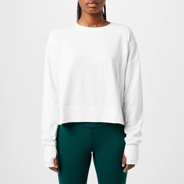 Sweaty Betty Cropped Sweatshirt Lily female 14 (L)