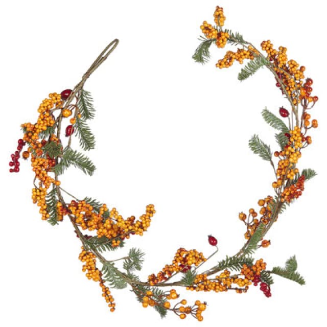 Beliani Garland 150 Cm Ourense 150 Cm Red