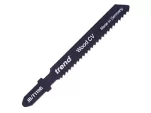 Trend JB/T119B Jigsaw Blade 75 x 2.0mm x 5 pack