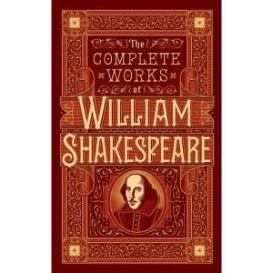 Complete Works of William Shakespeare (Barnes & Noble Omnibus Leatherbound Classics) by William Shakespeare (Hardback,...