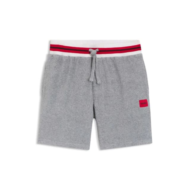 Hugo Jaxon Contrast Trim Shorts Grey male S