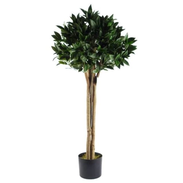 Leaf Bay Tree UV Resistant Outdoor Topiary 120cm Botanik Green
