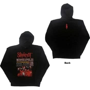 Slipknot - Minneapolis '09 Unisex Large Hoodie - Black