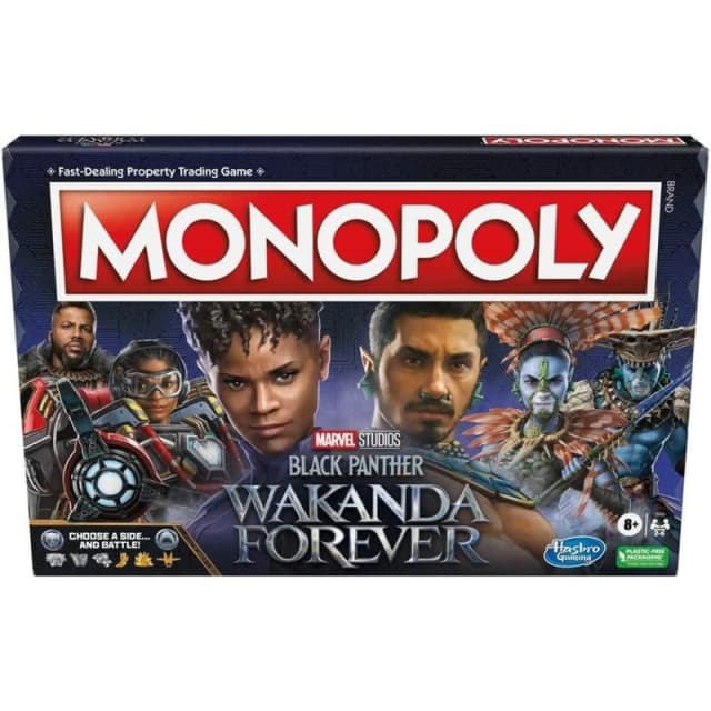 Monopoly Marvel Studios' Black Panther: Wakanda Forever Edition Multi