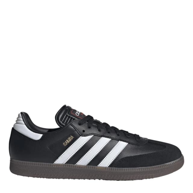 adidas Samba Leather Trainers Juniors Black/White female 3.5 (36)