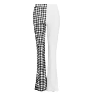 Daisy Street Flared Trouser - White