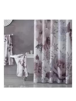 Catherine Lansfield Dramatic Floral Shower Curtain