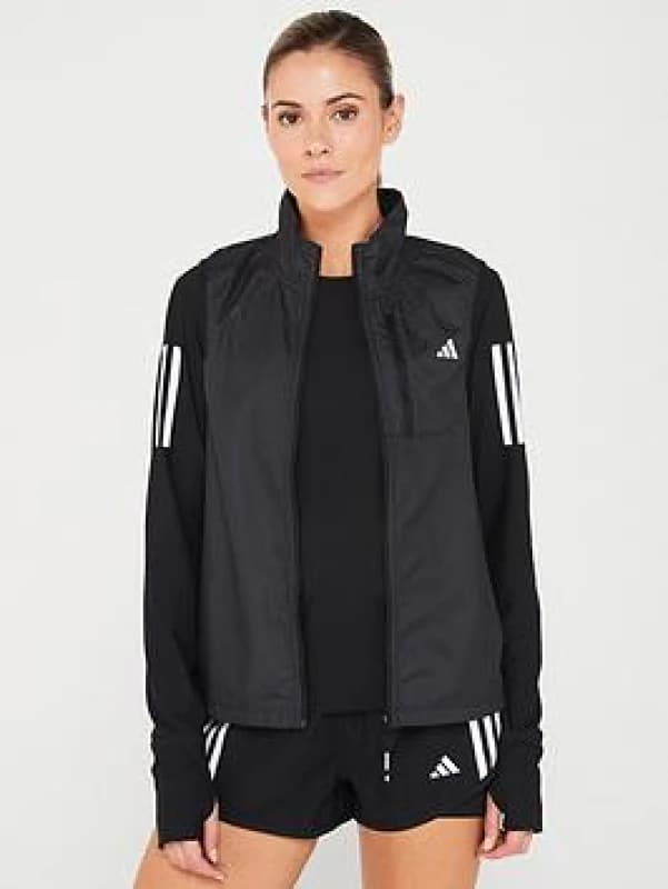 Sleeveless jacket For Her adidas Own the Run Noir Female XS