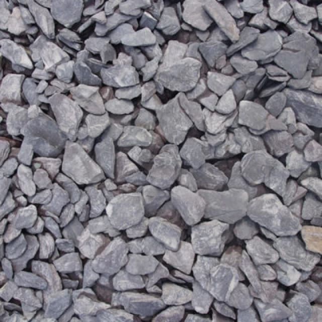 Deco-pak 40mm Blue Slate Aggregate Bulk Bag - 850 Kg - L100 X W100 X H80 Cm