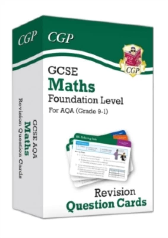 GCSE Maths AQA Revision Question Cards - Foundation Hardback